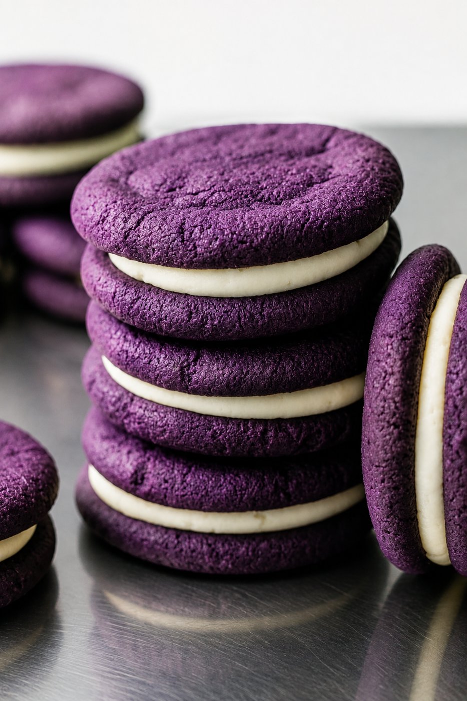 Las Mejores Galletas Oreo de Ube Caseras (OREO x BTS)