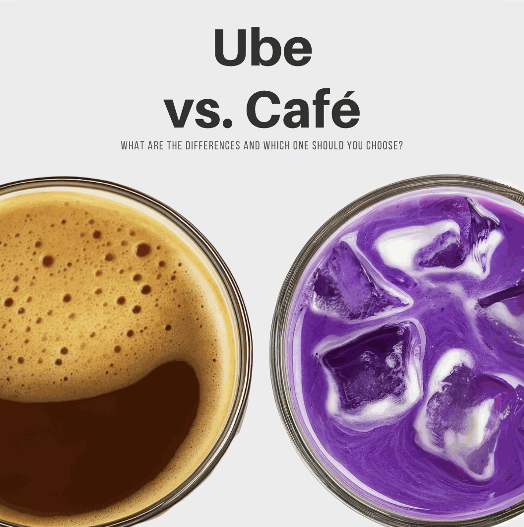 Ube Latte vs Café: La alternativa sin cafeína