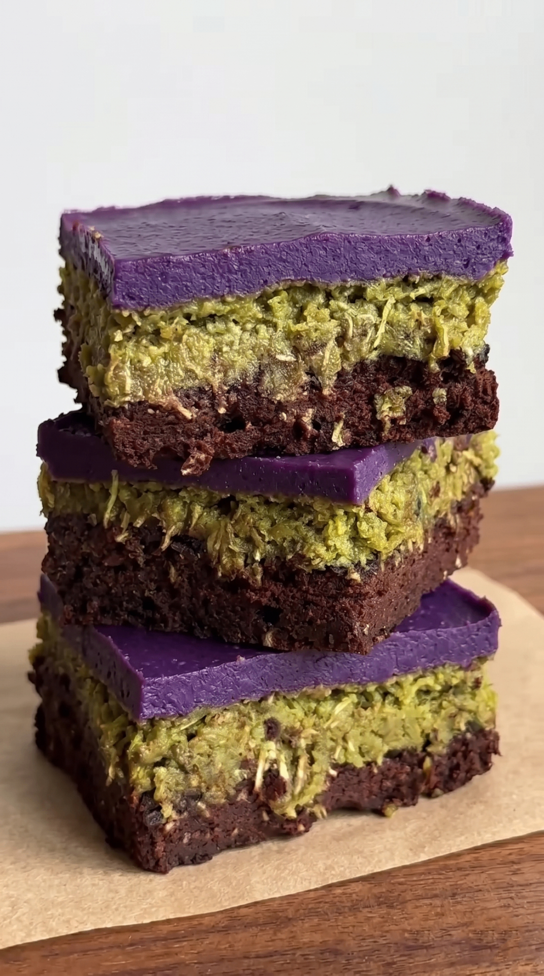 Ube Dubai Chocolate Brownie Bars: Receta Viral de Pistacho Kataifi